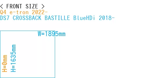 #Q4 e-tron 2022- + DS7 CROSSBACK BASTILLE BlueHDi 2018-